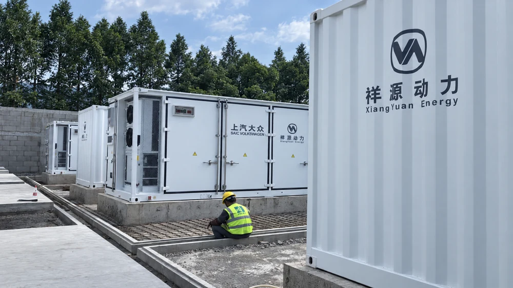 上汽大众储能项目资料图